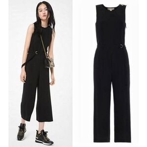 Michael Kors | Sleeveless Jumpsuit‎ 4 Black